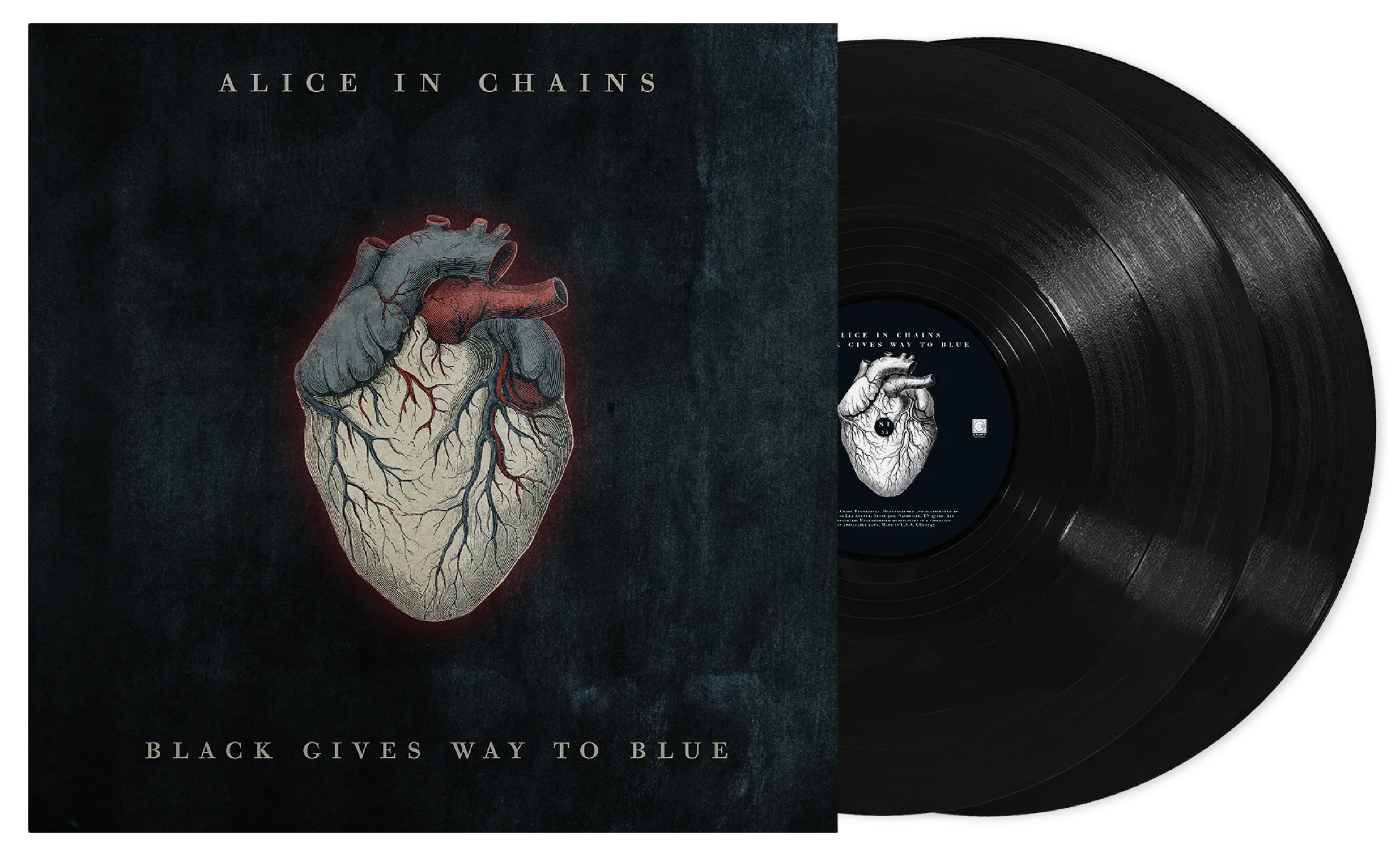 Alice in Chain's Black Gives Way to Blue 15th Anniversary cover