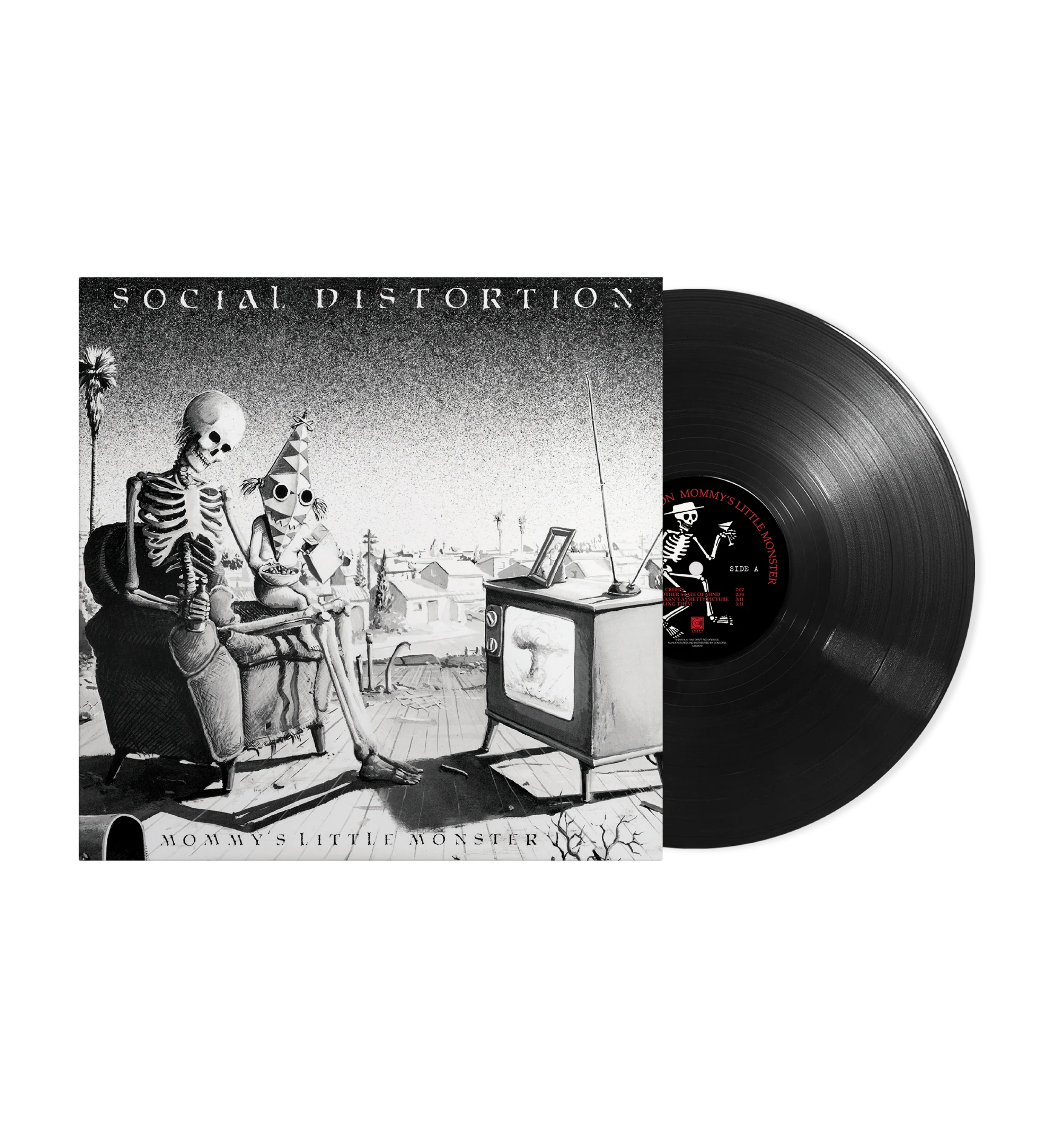 Social Distortion's Mommy's Little Monster vinyl album