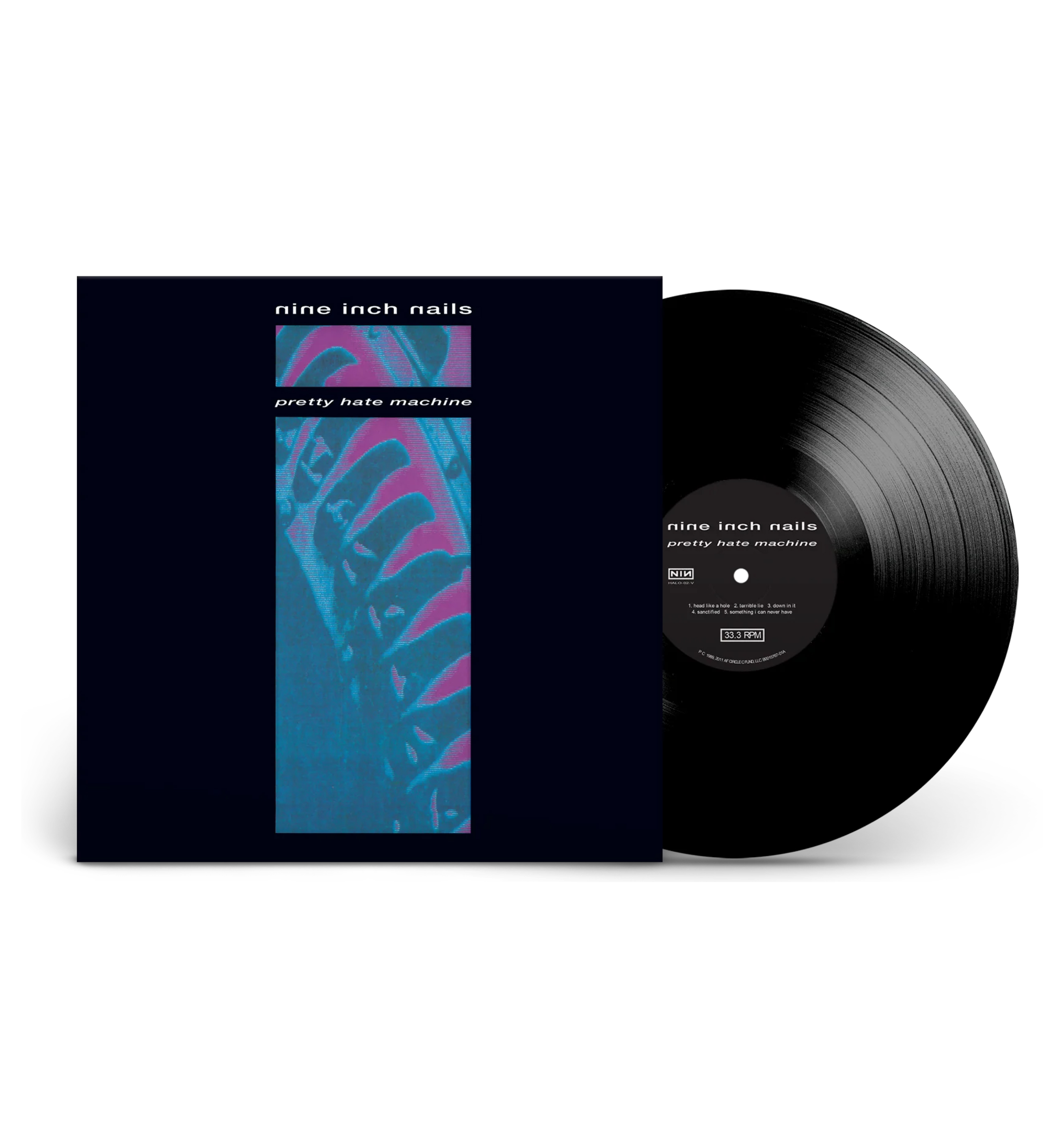 Nine Inch Nails' Pretty Hate Machine vinyl album